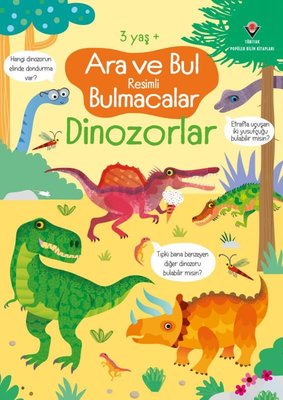 Ara ve Bul Resimli Bulmacalar Dinozorlar