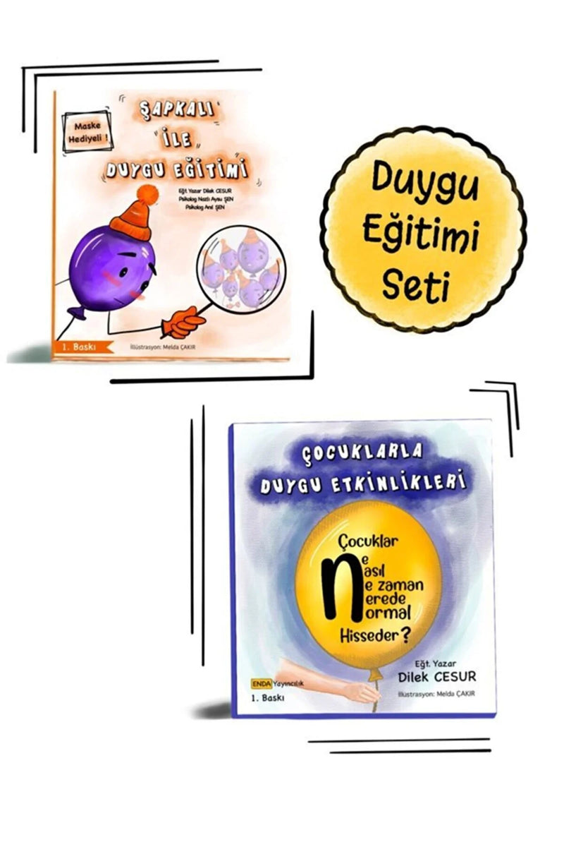 Cocuklarla Duygu Etkinlikleri (2 Kitap)