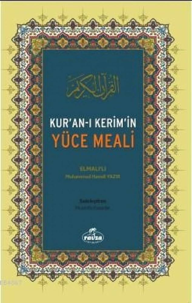 Kurani Kerim’in Yuce Meali (Metinsiz, Kucuk Boy, Fihristli)
