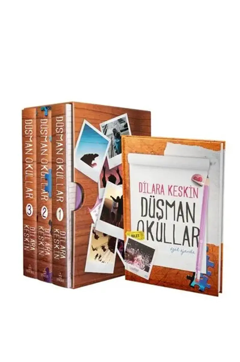 Dusman Okullar - Ciltsiz (3 Kitap set)