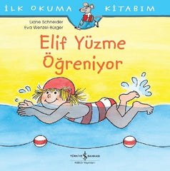 Elif Yuzme Ogreniyor