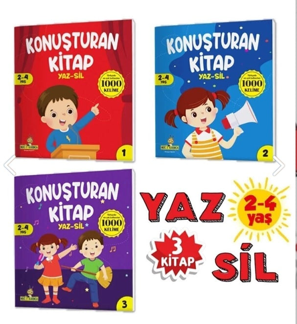 Konusturan Kitap Yaz-Sil