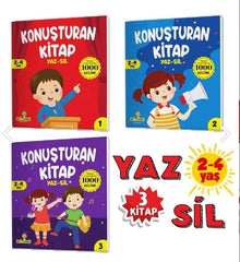 Konusturan Kitap Yaz-Sil