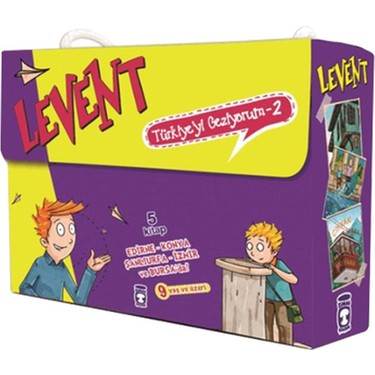 Levent- Türkiyeyi Geziyorum 2.Set (5 Kitap)