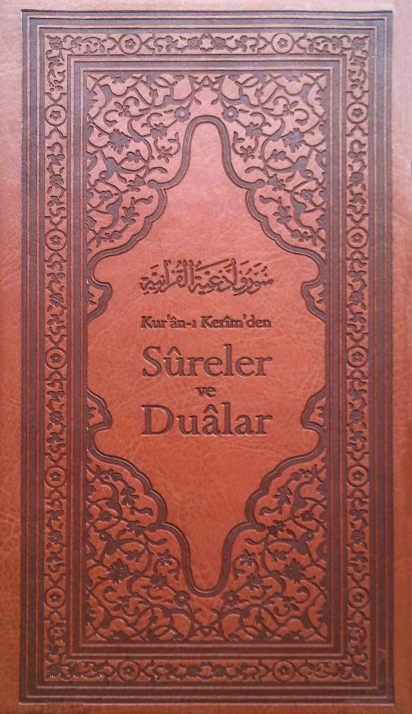 Kur'an-i Kerim'den Sureler ve Dualar (Yesil Deri Cilt)