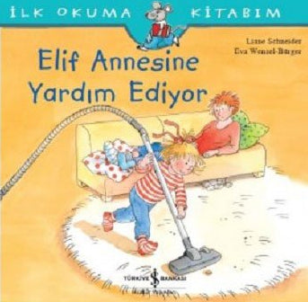 Elif Annesine Yardim Ediyor