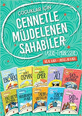 Cocuklar icin Cennetle Mujdelenen Sahabiler (10 kitap)