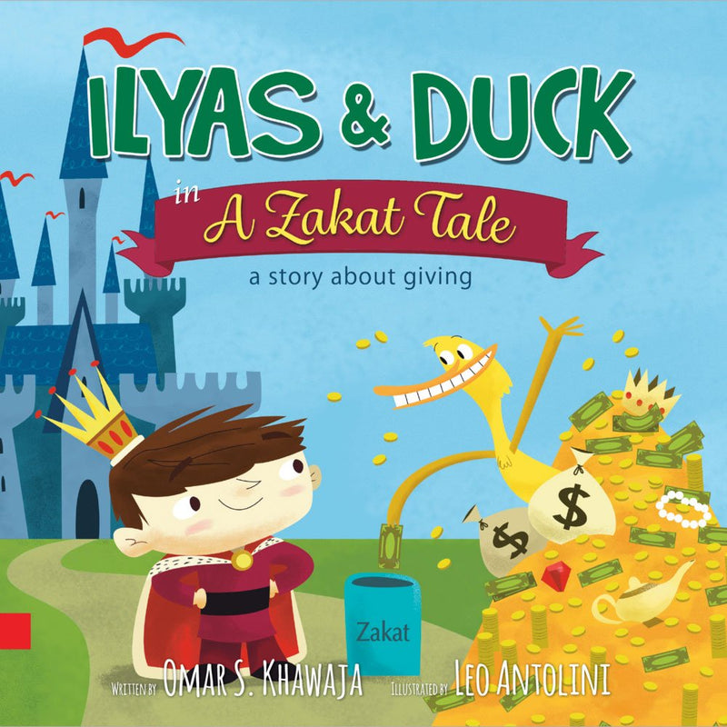 Ilyas & Duck in A Zakat Tale - a story about giving (hardcover)
