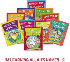 I'm learning Allah's names (10 Books) Set-2