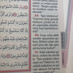 Kur'an-ı Kerim Turkçe Meali ve Muhtasar Tefsiri - Orta Boy