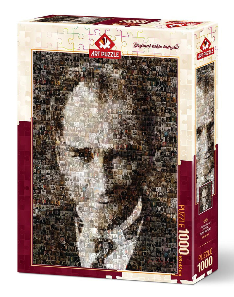 Mustafa Kemal Ataturk Kolaj 1000 Parca Puzzle