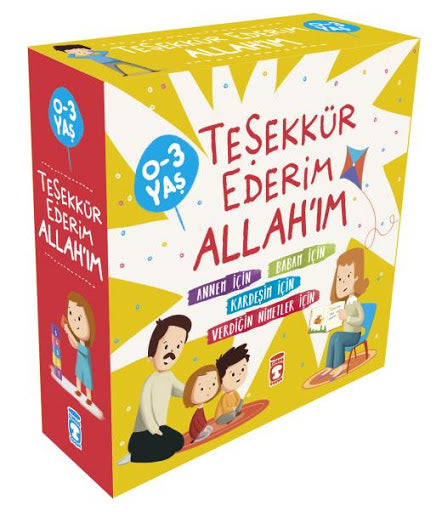 Tesekkur Ederim Allah’ım Set (4 Kitap)