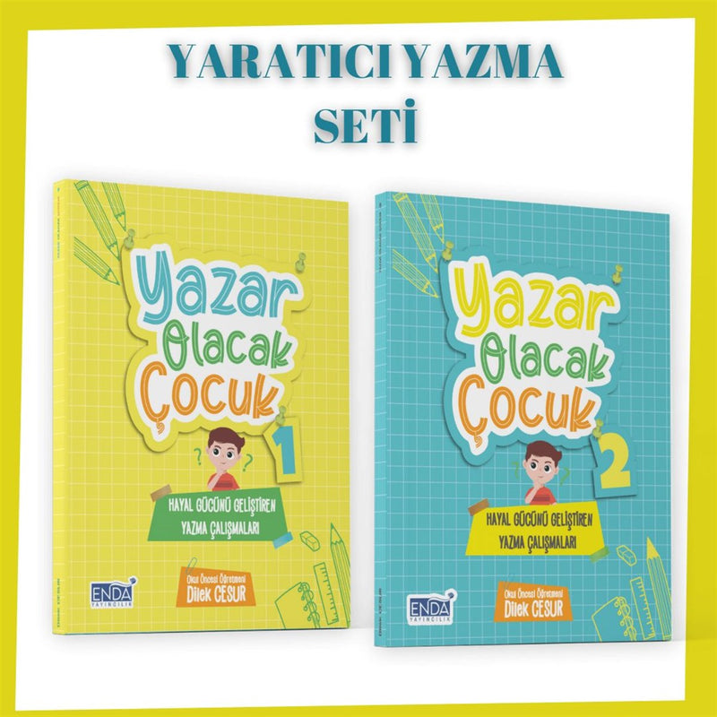 Yaratici Yazma Seti - Yazar Olacak Cocuk